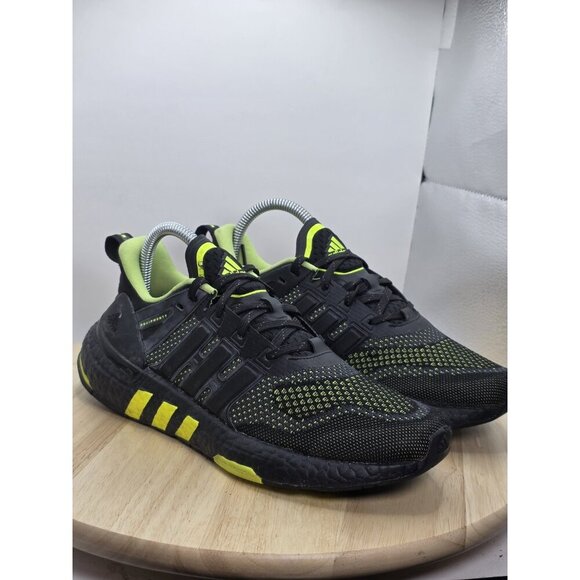 Adidas Equipment + EQT + womens Size 6.5 Black/Yellow EUC - Picture 5 of 8
